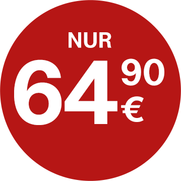 Jetzt in Aktion um nur €64,90
